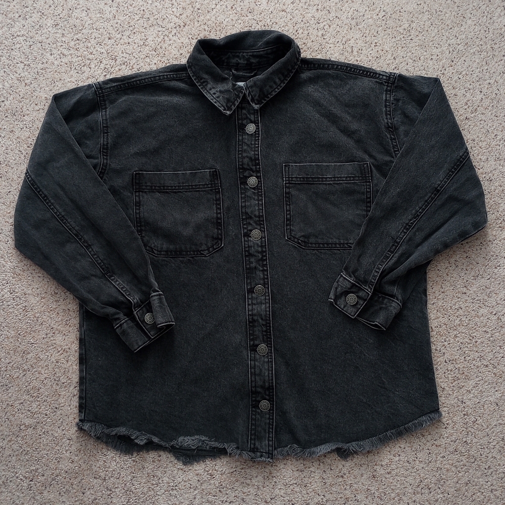 Garage Black Denim Jacket